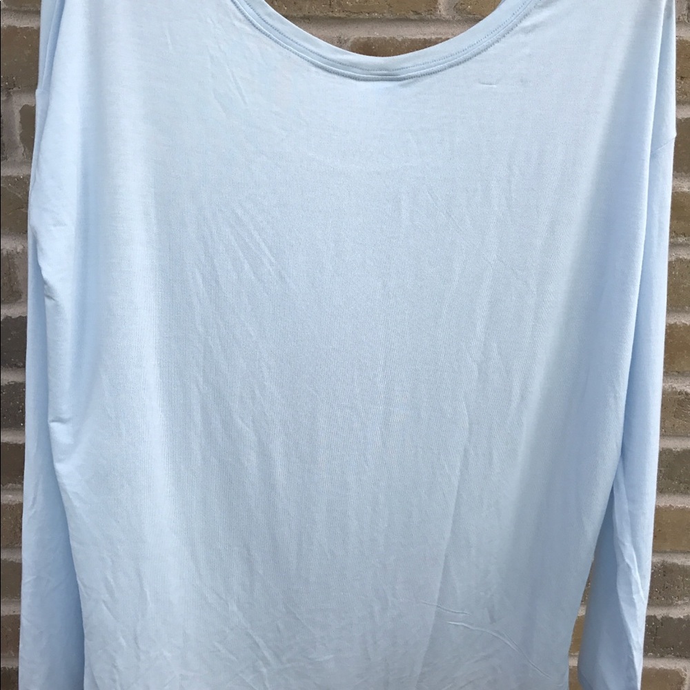 NWT Victoria's Secret Pink T shirt Long Sleeve large - Picture 3 of 3